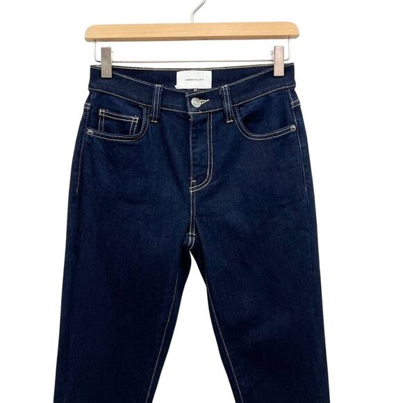 Current/Elliott The Mid Rise Stiletto Skinny Jeans Dark Wash size 25 - Picture 4 of 6